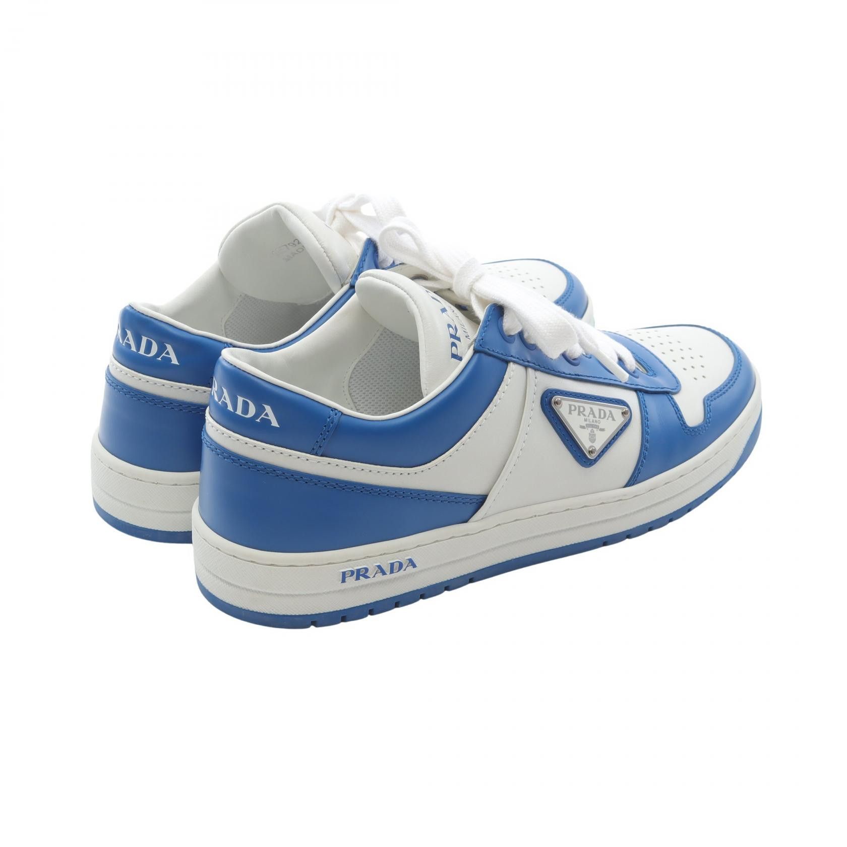 Prada Prada Prada Downtown Leather Sneakers Leather Shoes DUTY FREE for USA Size ONE SIZE - 2 Thumbnail