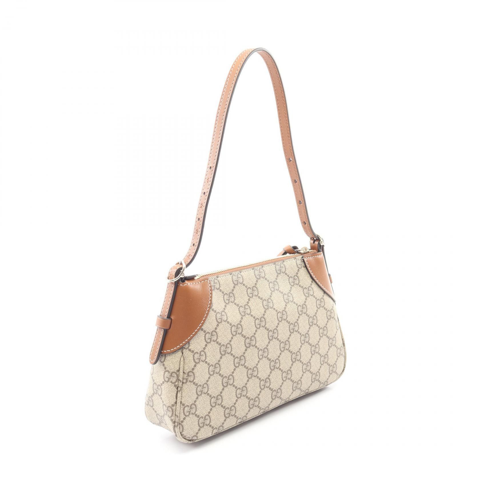 Gucci Gucci Gucci GG Emblem PVC Coated Canvas Leather Shoulder Bag Plastic / Synthetic Shoulder Bag 815218 DUTY FREE for USA Size ONE SIZE - 2 Thumbnail
