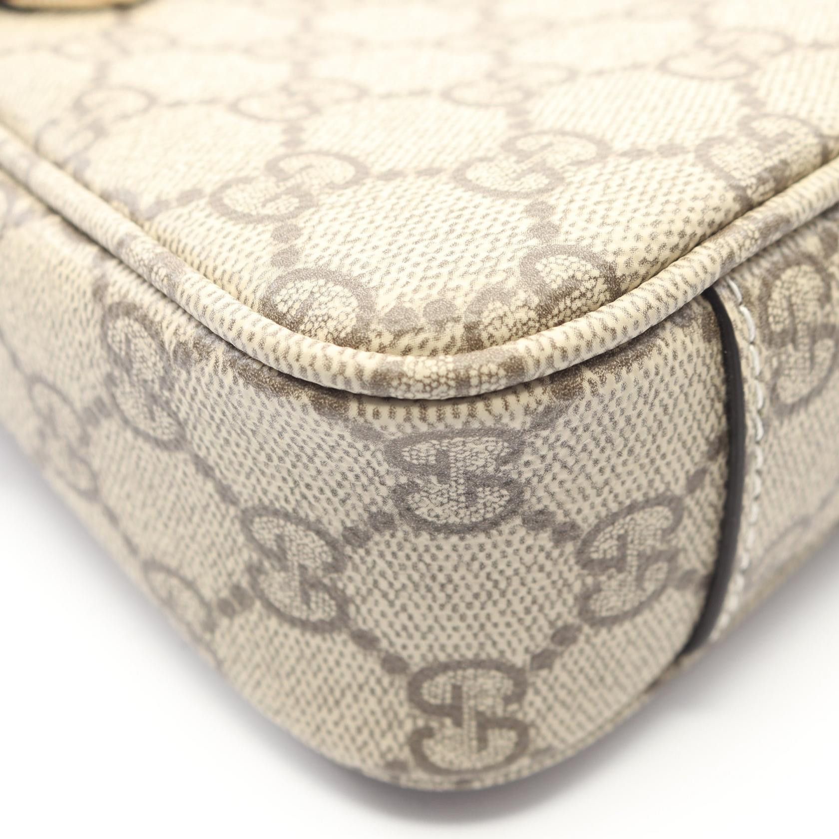 Gucci Gucci Gucci GG Emblem PVC Coated Canvas Leather Shoulder Bag Plastic / Synthetic Shoulder Bag 815218 DUTY FREE for USA Size ONE SIZE - 6 Thumbnail