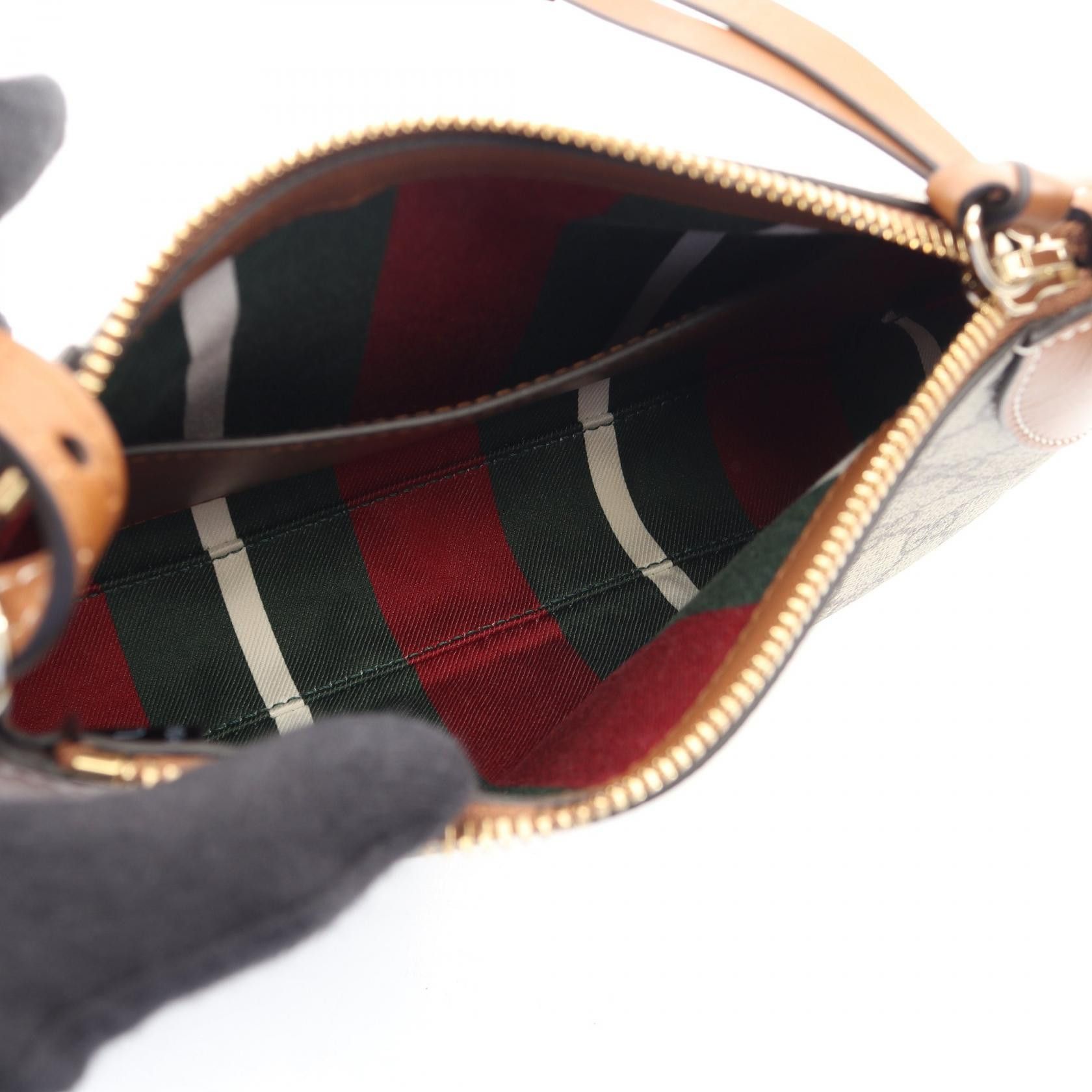 Gucci Gucci Gucci GG Emblem PVC Coated Canvas Leather Shoulder Bag Plastic / Synthetic Shoulder Bag 815218 DUTY FREE for USA Size ONE SIZE - 3 Thumbnail