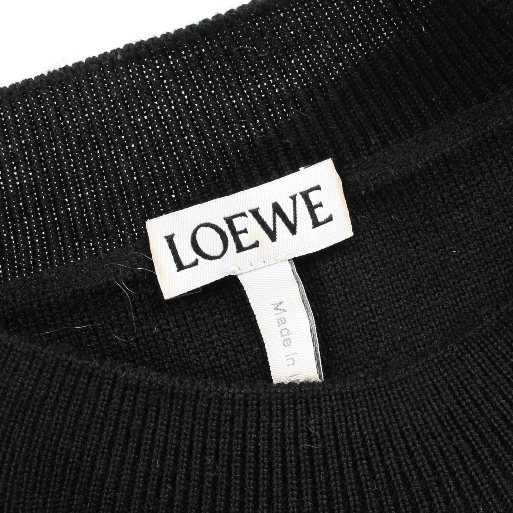 Loewe Loewe Loewe Anagram Wool Knit Top Textile Tops DUTY FREE for USA Size ONE SIZE - 3 Thumbnail
