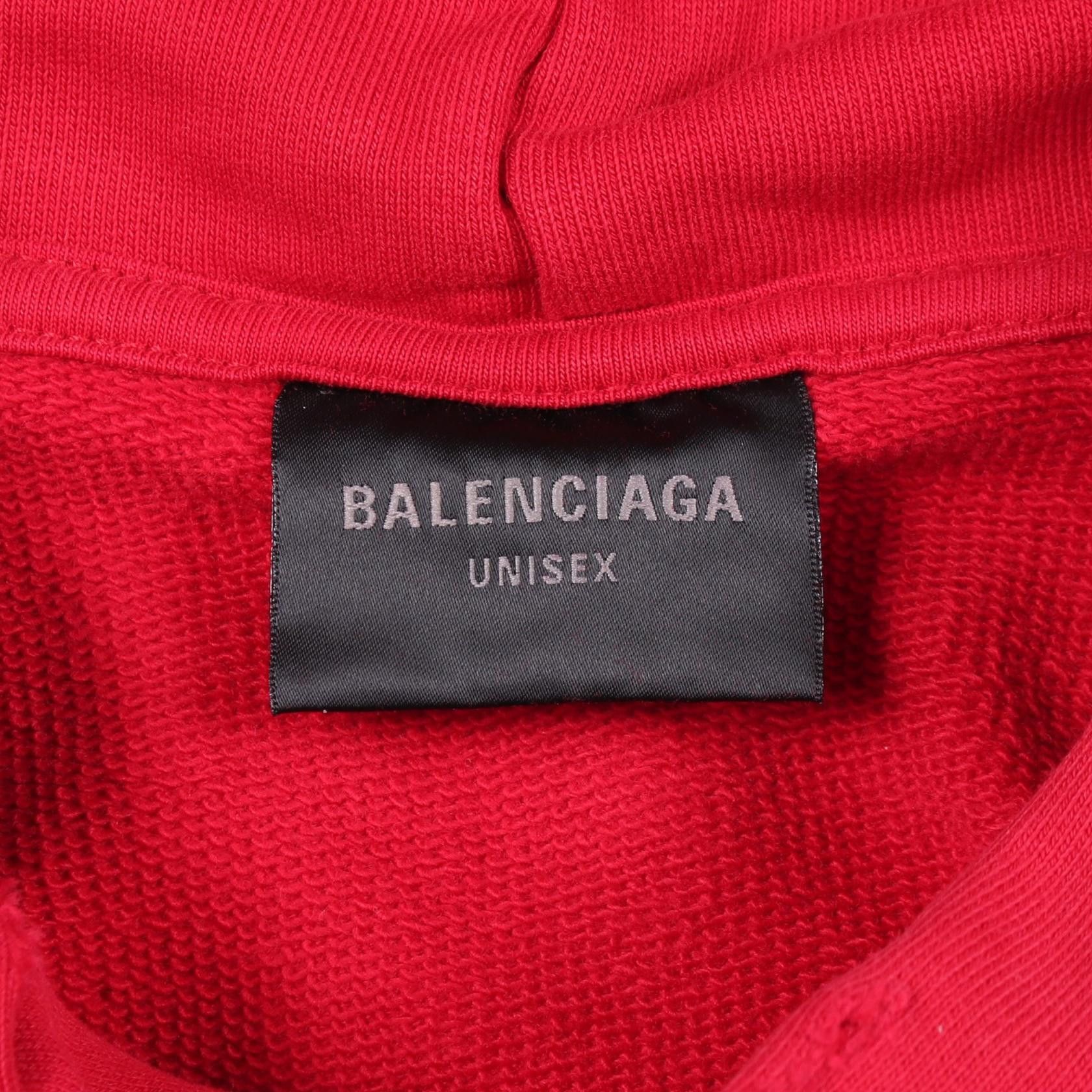 Balenciaga Balenciaga Balenciaga Many Kisses Cotton Hoodie Textile Sweatshirts & Hoodies 761458 DUTY FREE for USA Size ONE SIZE - 3 Thumbnail