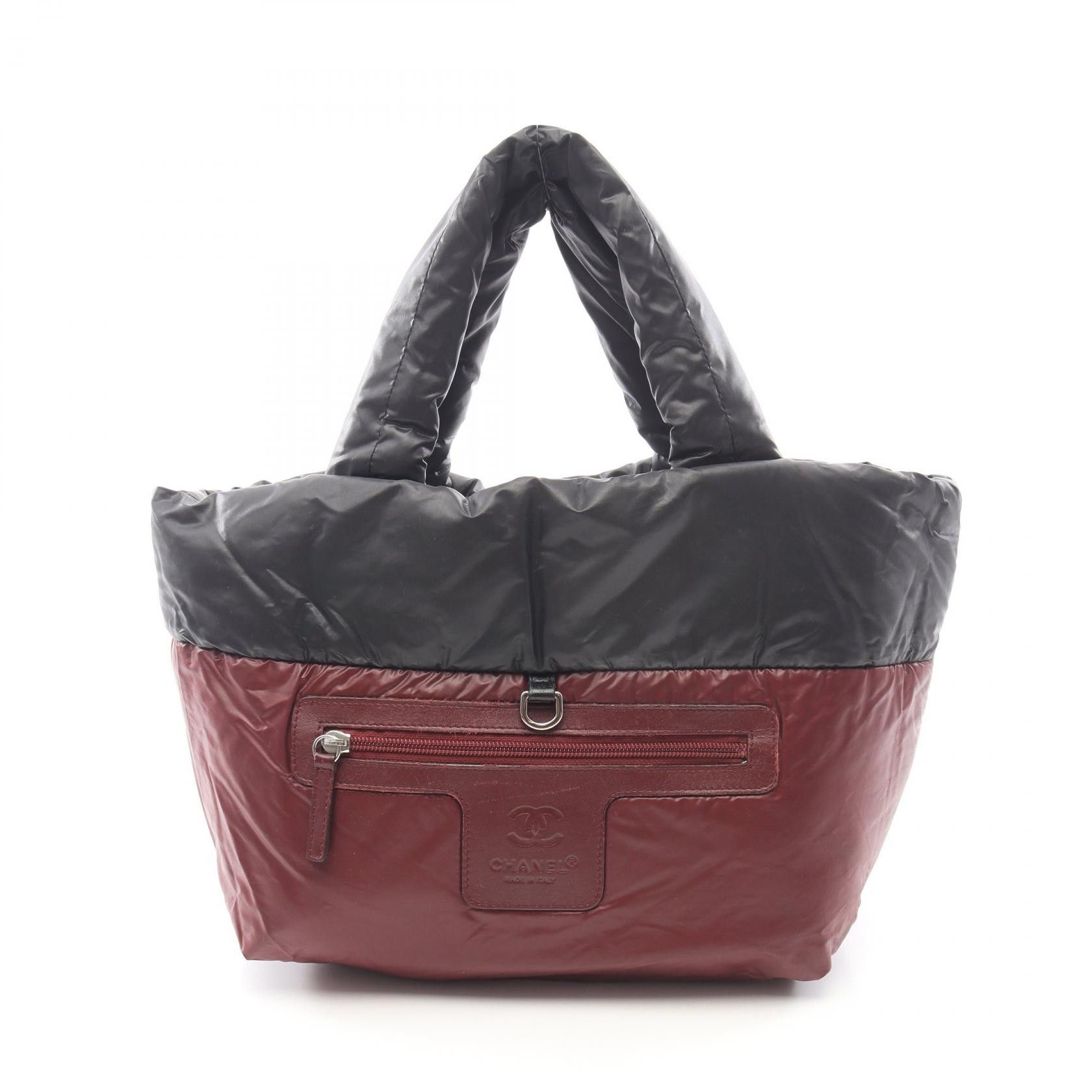 Chanel Chanel CHANEL Coco Cocoon Nylon Leather Tote Bag Textile Tote Bag DUTY FREE for USA Size ONE SIZE - 6 Thumbnail