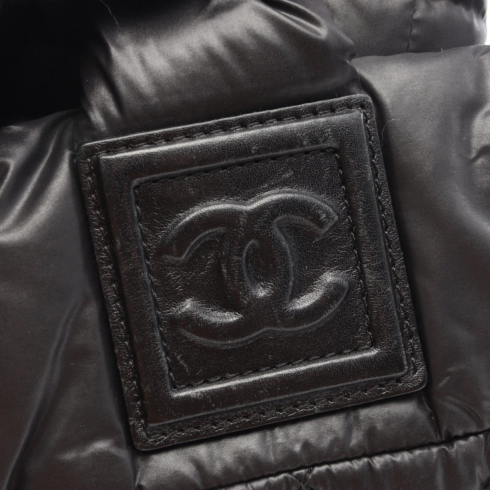 Chanel Chanel CHANEL Coco Cocoon Nylon Leather Tote Bag Textile Tote Bag DUTY FREE for USA Size ONE SIZE - 8 Thumbnail