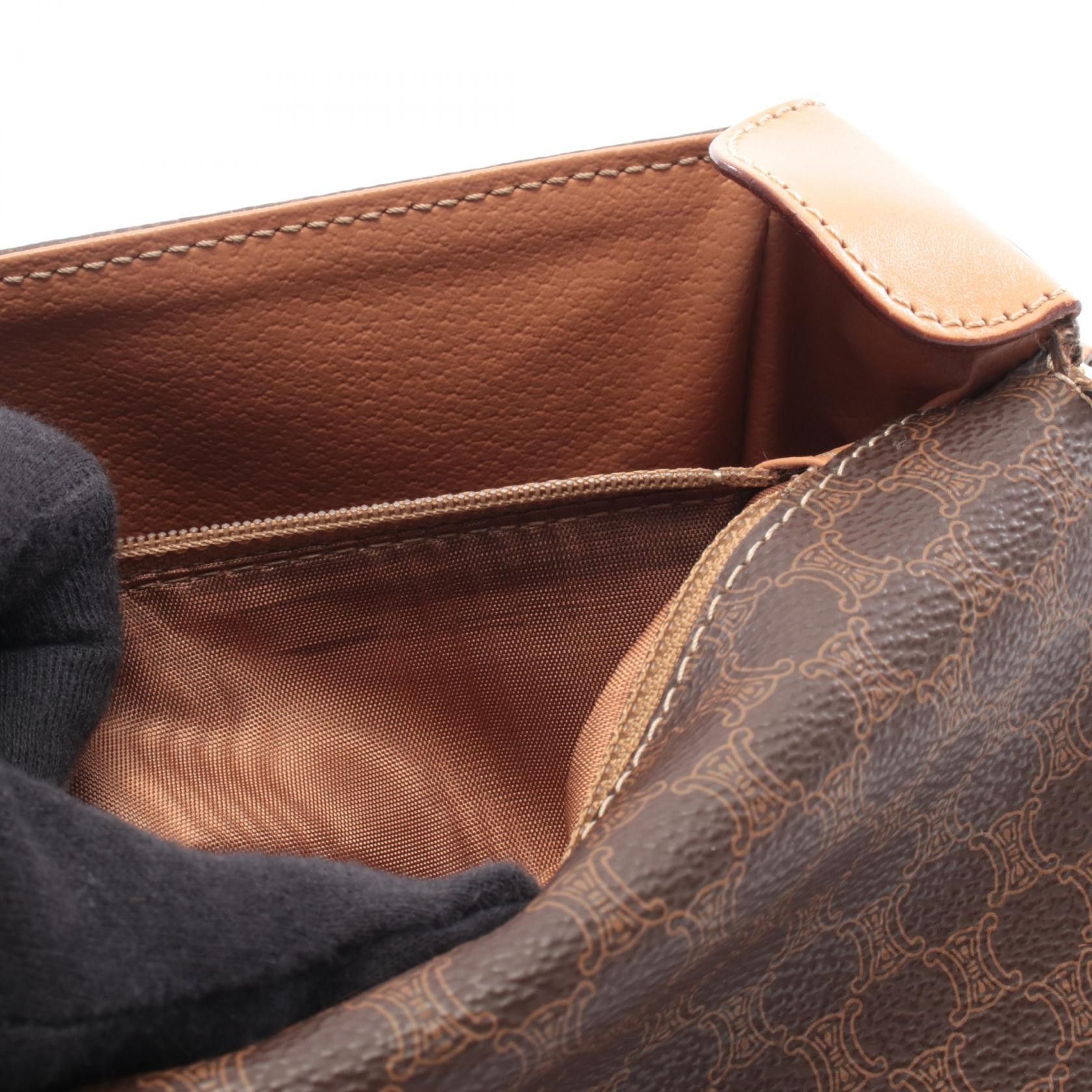 Celine Celine CELINE Macadam Coated Canvas Shoulder Bag Textile Shoulder Bag DUTY FREE for USA Size ONE SIZE - 6 Thumbnail