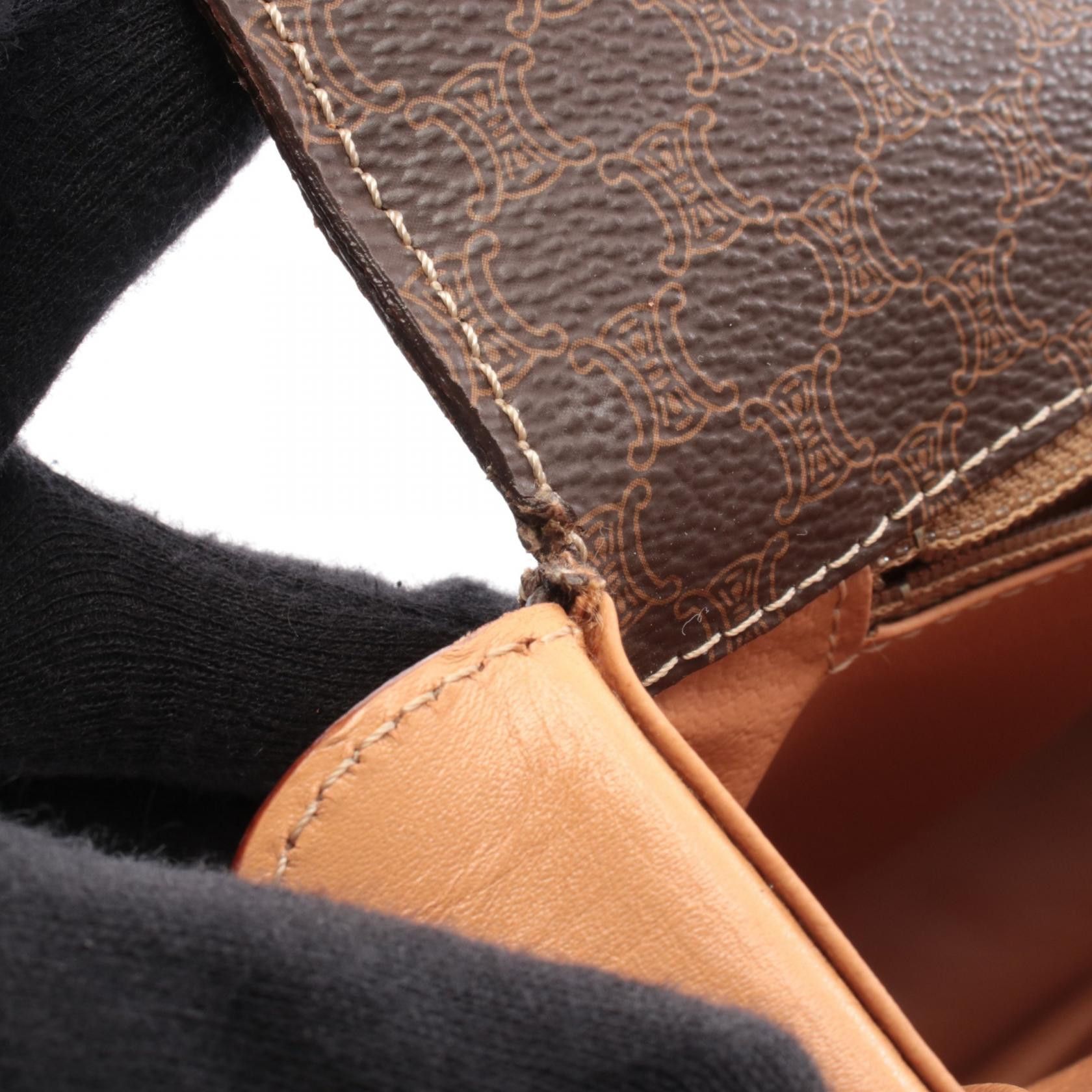 Celine Celine CELINE Macadam Coated Canvas Shoulder Bag Textile Shoulder Bag DUTY FREE for USA Size ONE SIZE - 5 Thumbnail