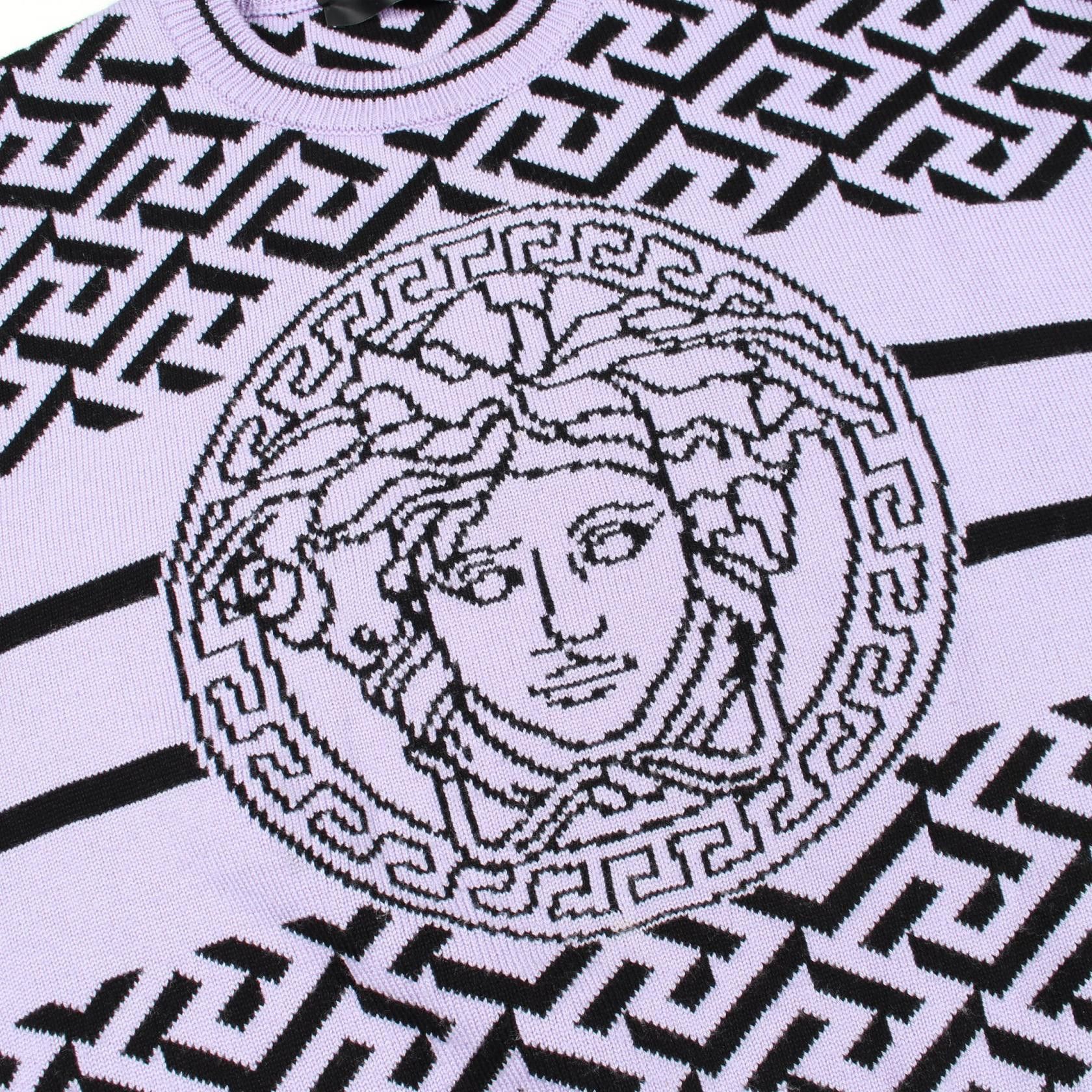 Versace Versace Versace Medusa Wool Cotton Knit Top Textile Tops DUTY FREE for USA Size ONE SIZE - 10 Thumbnail