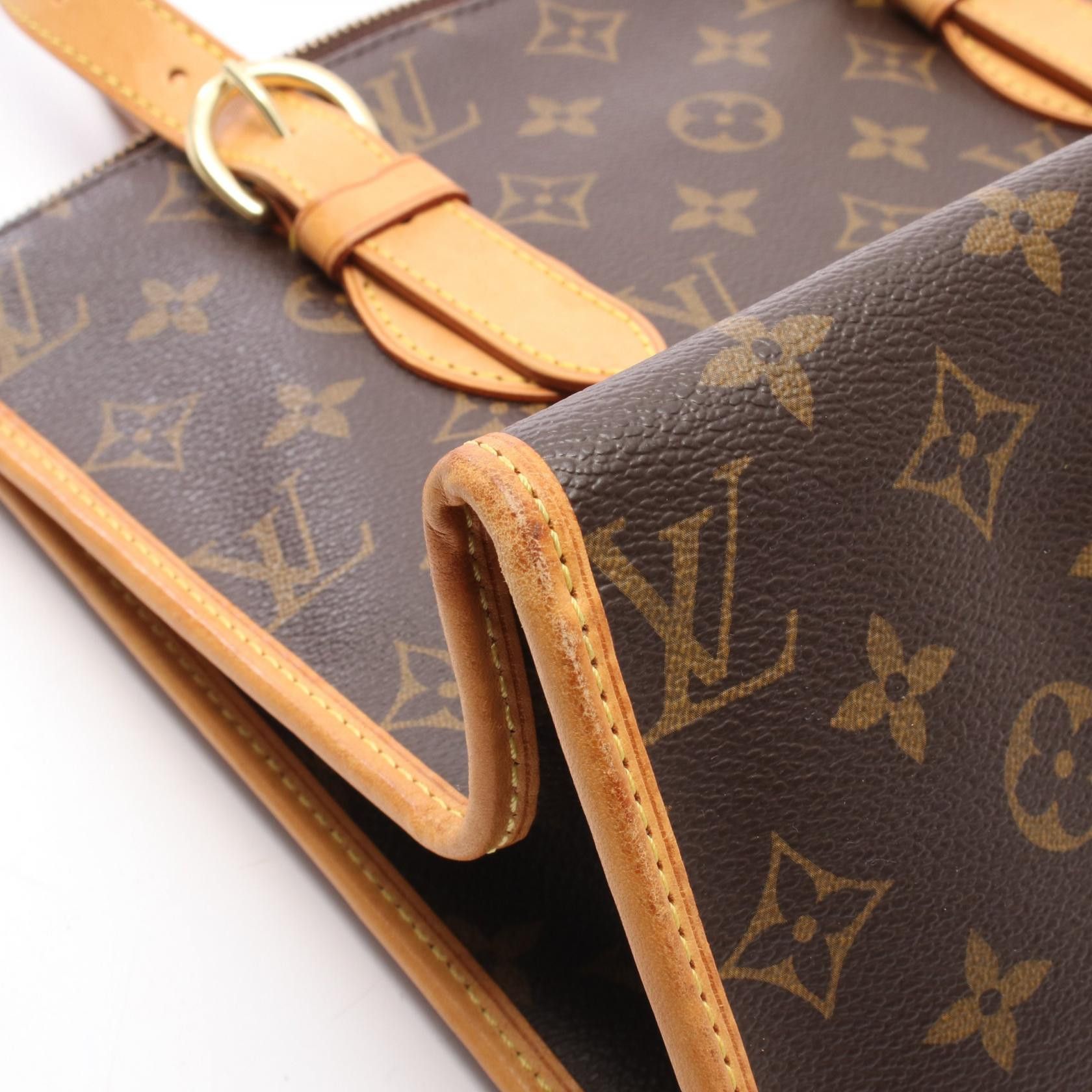 Louis Vuitton Louis Vuitton Louis Vuitton Popincourt Haut Monogram Tote Bag Textile Tote Bag M40007 DUTY FREE for USA Size ONE SIZE - 7 Thumbnail