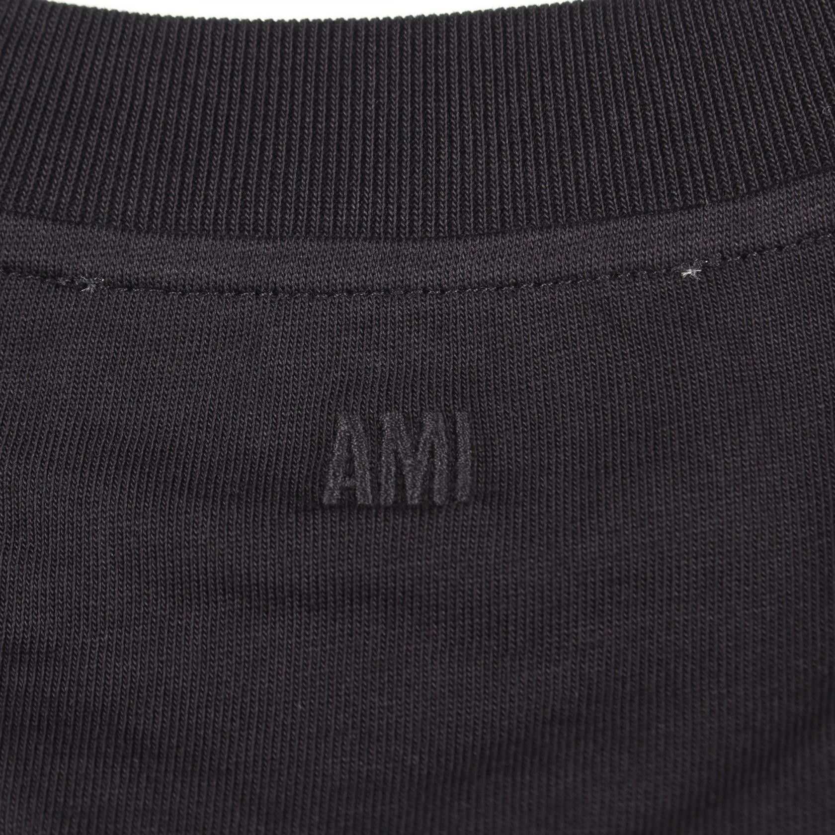 AMI Ami AMI Cotton T Shirt Textile T-Shirts UTS341.726001M DUTY FREE for USA Size ONE SIZE - 7 Thumbnail