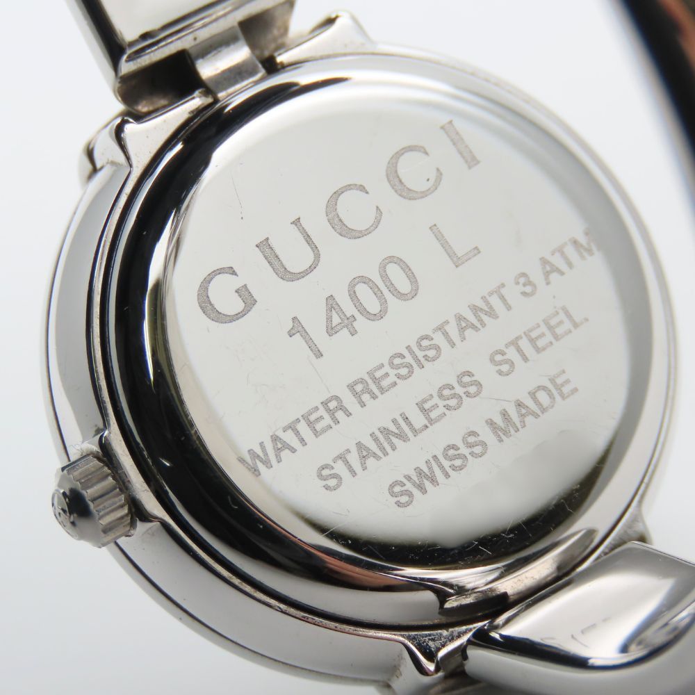 Gucci Gucci Gucci Stainless Steel Watch Metal Quartz 1400L DUTY FREE for USA Size ONE SIZE - 8 Thumbnail