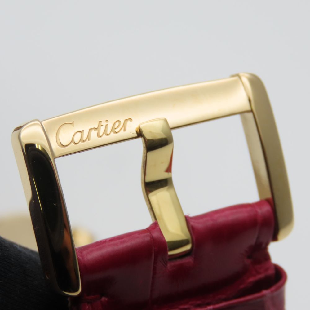 Cartier Cartier Cartier Tank Divan Au750 Watch Precious Metal Quartz 2602 DUTY FREE for USA Size ONE SIZE - 15 Thumbnail