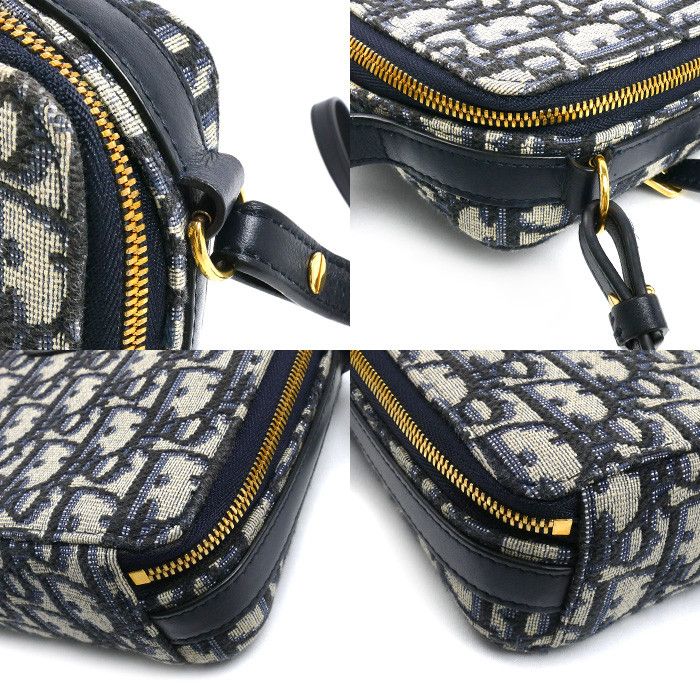 Dior Dior Dior 30 Montaigne Oblique Canvas Leather 2way Shoulder Bag Textile Shoulder Bag S2141UTZQ_M928 DUTY FREE for USA Size ONE SIZE - 6 Thumbnail