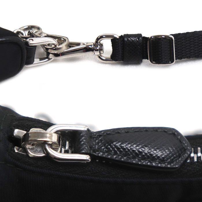 Prada Prada Prada Tessuto 2way shoulder bag Textile Crossbody Bag 1TT122 DUTY FREE for USA Size ONE SIZE - 5 Thumbnail