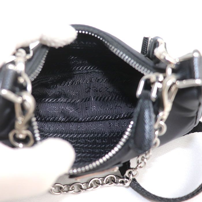 Prada Prada Prada Tessuto 2way shoulder bag Textile Crossbody Bag 1TT122 DUTY FREE for USA Size ONE SIZE - 4 Thumbnail