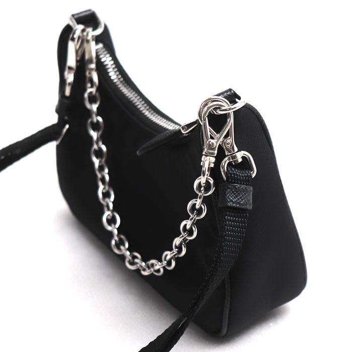 Prada Prada Prada Tessuto 2way shoulder bag Textile Crossbody Bag 1TT122 DUTY FREE for USA Size ONE SIZE - 2 Thumbnail