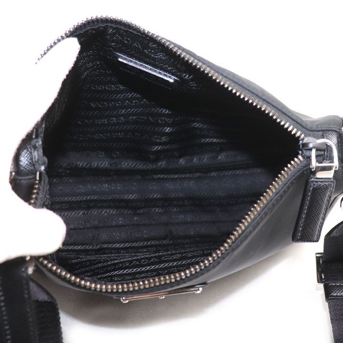 Prada Prada Prada Re-Nylon Shoulder Bag Textile Shoulder Bag 2VH113_2DMH_F0002 DUTY FREE for USA Size ONE SIZE - 4 Thumbnail