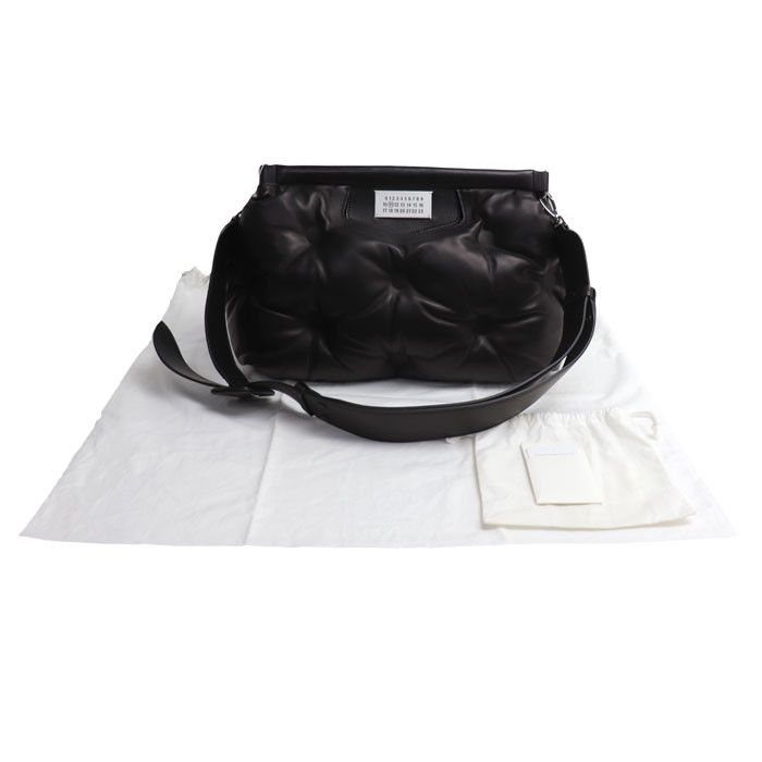 Maison Margiela Maison Margiela Maison Margiela Glam Slam Classic Leather 2way Shoulder Bag Leather Shoulder Bag SB1WG0034P4300T8013 DUTY FREE for USA Size ONE SIZE - 8 Thumbnail