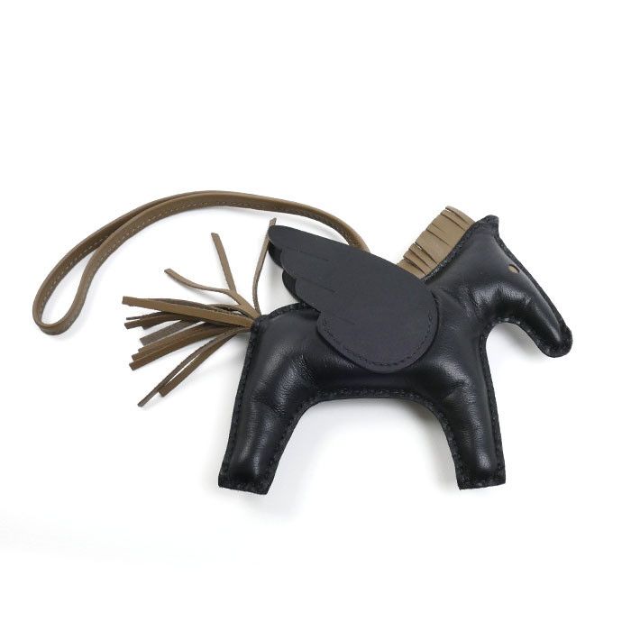 Hermes Hermes Hermes Annon Milo Rodeo MM Bag Charm Leather Charm Stamp W (2024) DUTY FREE for USA Size ONE SIZE - 3 Thumbnail