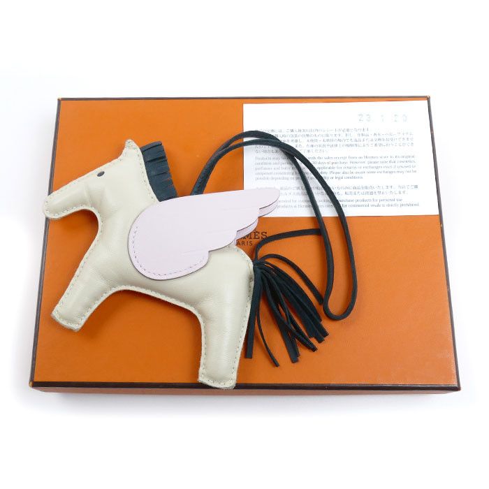 Hermes Hermes Hermes Rodeo MM Agneau Milo Bag Charm Leather Charm Stamp U (2022) DUTY FREE for USA Size ONE SIZE - 6 Thumbnail