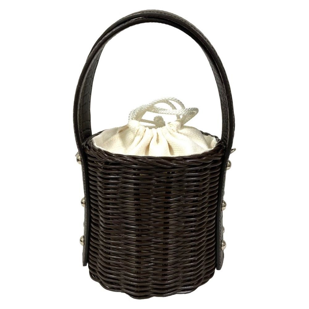 Other Other Wicker Wings Rattan 2way Bucket Bag Plant-based Shoulder Bag DUTY FREE for USA Size ONE SIZE - 2 Thumbnail