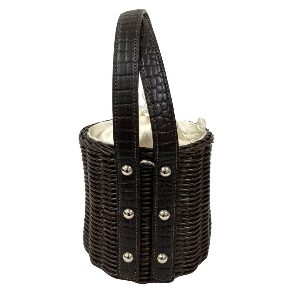 Other Other Wicker Wings Rattan 2way Bucket Bag Plant-based Shoulder Bag DUTY FREE for USA Size ONE SIZE - 4 Thumbnail