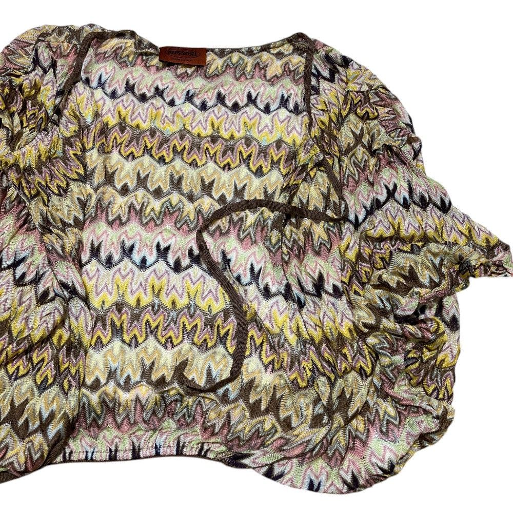 Missoni Missoni Missoni Sleeveless Knit Dolman Sleeve Cardigan Ensemble Textile Tops DUTY FREE for USA Size ONE SIZE - 4 Thumbnail