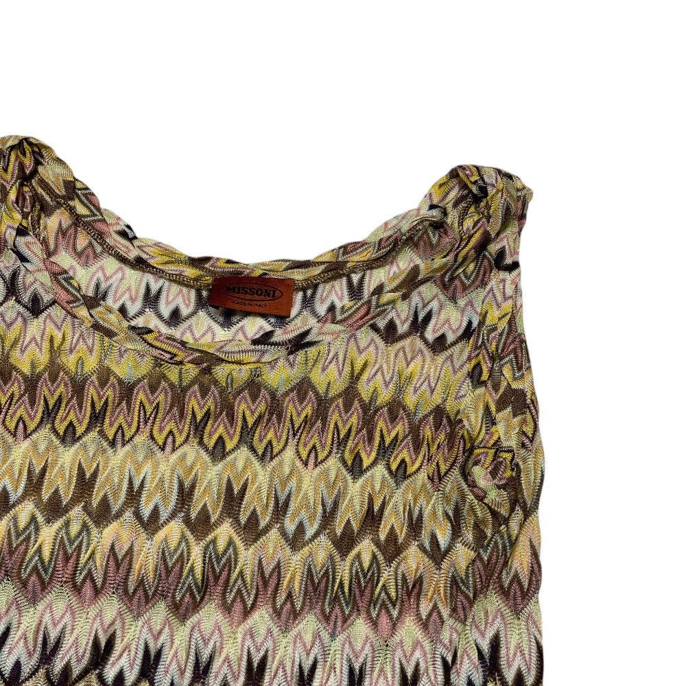 Missoni Missoni Missoni Sleeveless Knit Dolman Sleeve Cardigan Ensemble Textile Tops DUTY FREE for USA Size ONE SIZE - 13 Thumbnail