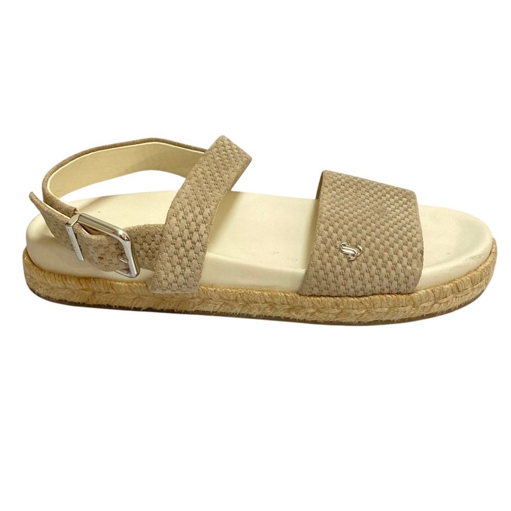 Jimmy Choo Jimmy Choo Jimmy Choo Leather Flat Sandals Leather Shoes DUTY FREE for USA Size ONE SIZE - 5 Thumbnail