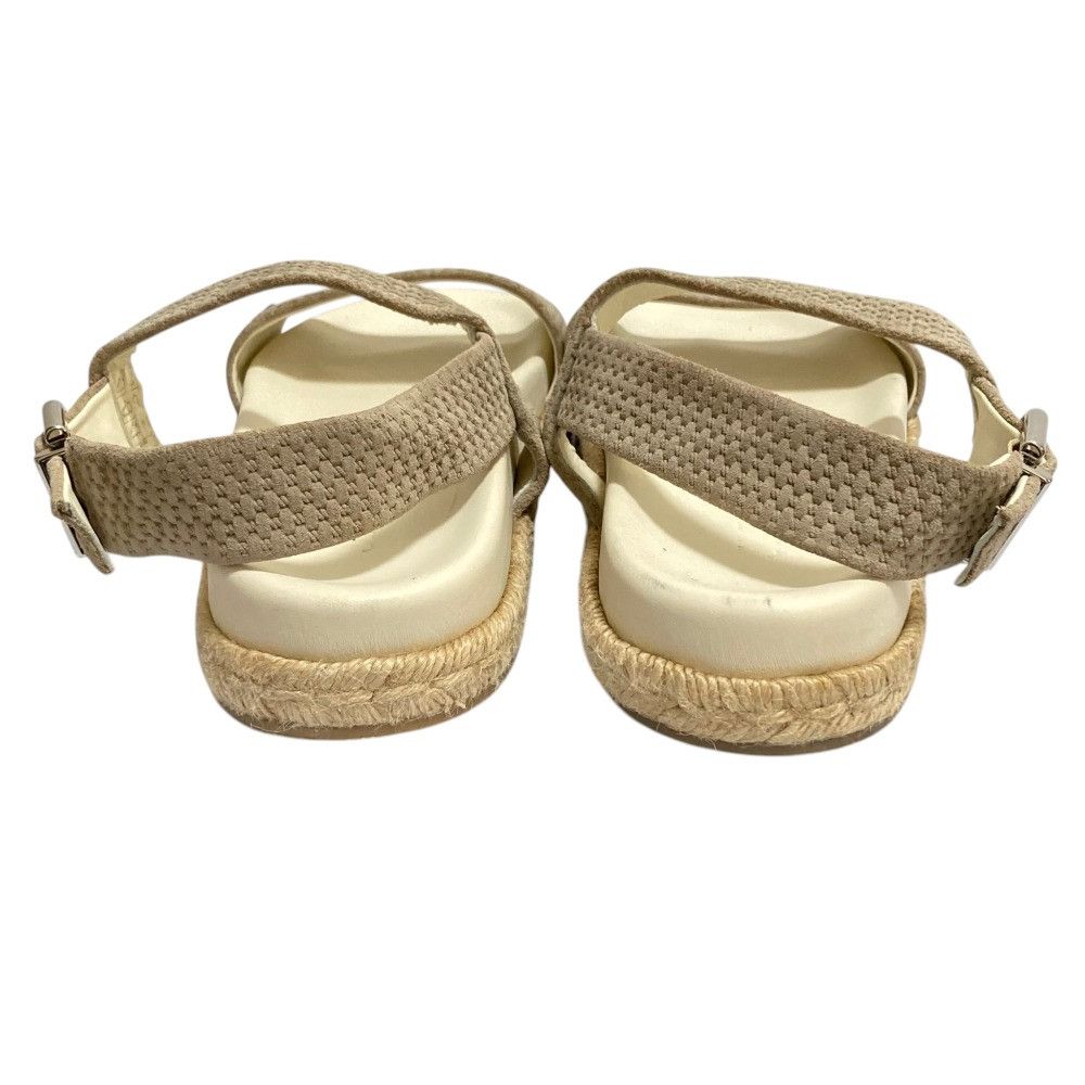 Jimmy Choo Jimmy Choo Jimmy Choo Leather Flat Sandals Leather Shoes DUTY FREE for USA Size ONE SIZE - 4 Thumbnail