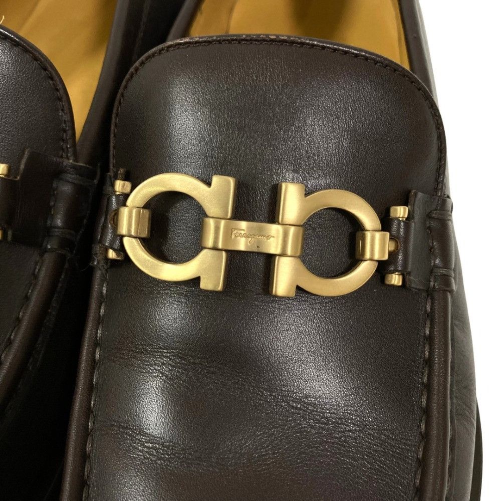Salvatore Ferragamo Salvatore Ferragamo Salvatore Ferragamo Gancini Leather Loafers Leather Shoes DUTY FREE for USA Size ONE SIZE - 10 Thumbnail