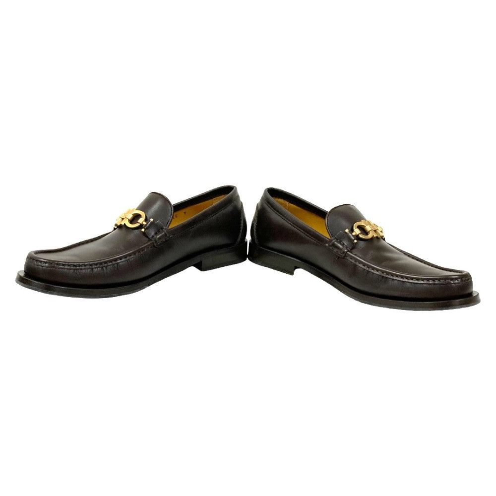 Salvatore Ferragamo Salvatore Ferragamo Salvatore Ferragamo Gancini Leather Loafers Leather Shoes DUTY FREE for USA Size ONE SIZE - 4 Thumbnail