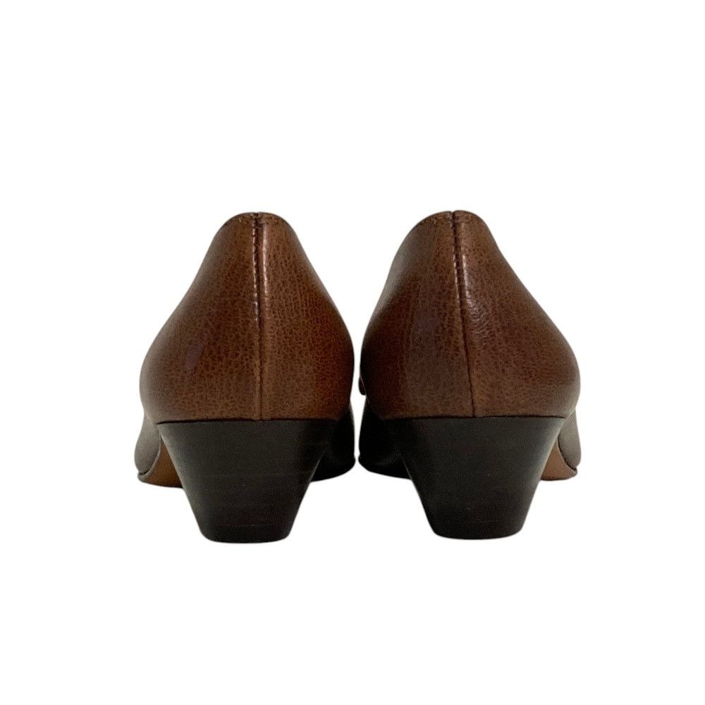 Salvatore Ferragamo Salvatore Ferragamo Salvatore Ferragamo Vara Leather Pumps Leather Shoes DUTY FREE for USA Size ONE SIZE - 3 Thumbnail