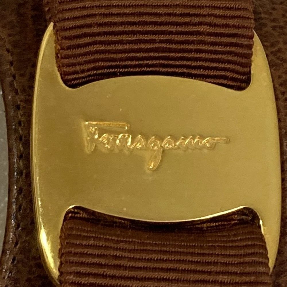 Salvatore Ferragamo Salvatore Ferragamo Salvatore Ferragamo Vara Leather Pumps Leather Shoes DUTY FREE for USA Size ONE SIZE - 7 Thumbnail