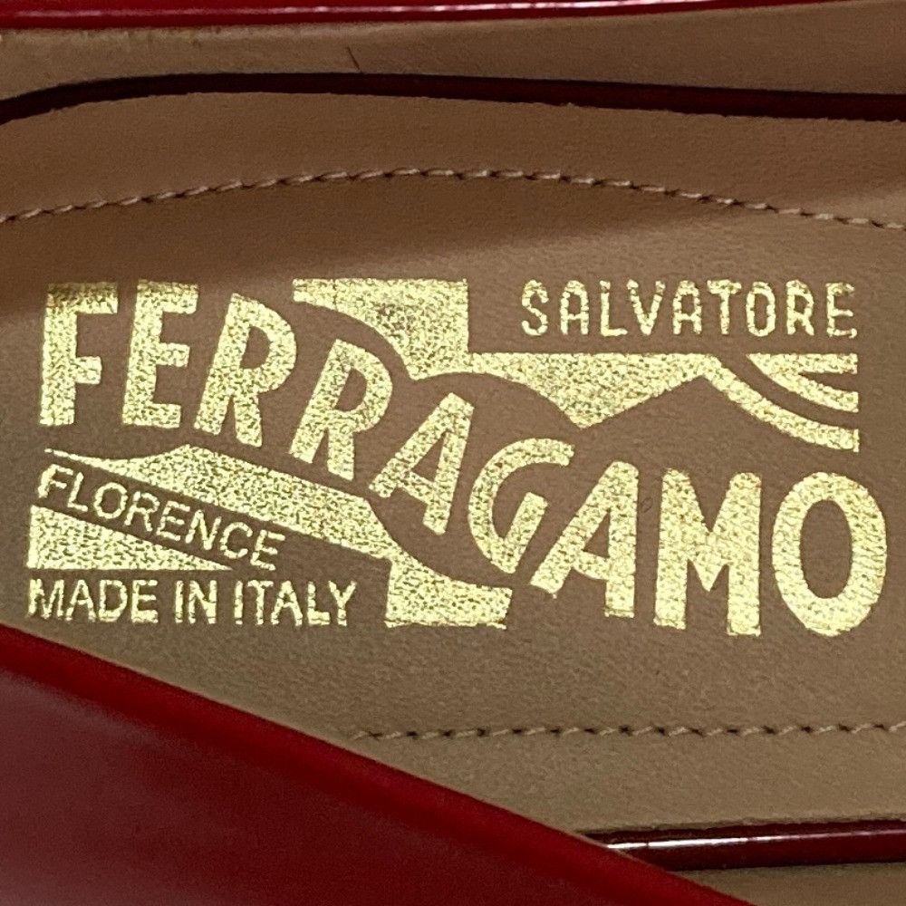 Salvatore Ferragamo Salvatore Ferragamo Salvatore Ferragamo Vara Patent Leather Flats Leather Shoes DUTY FREE for USA Size ONE SIZE - 8 Thumbnail