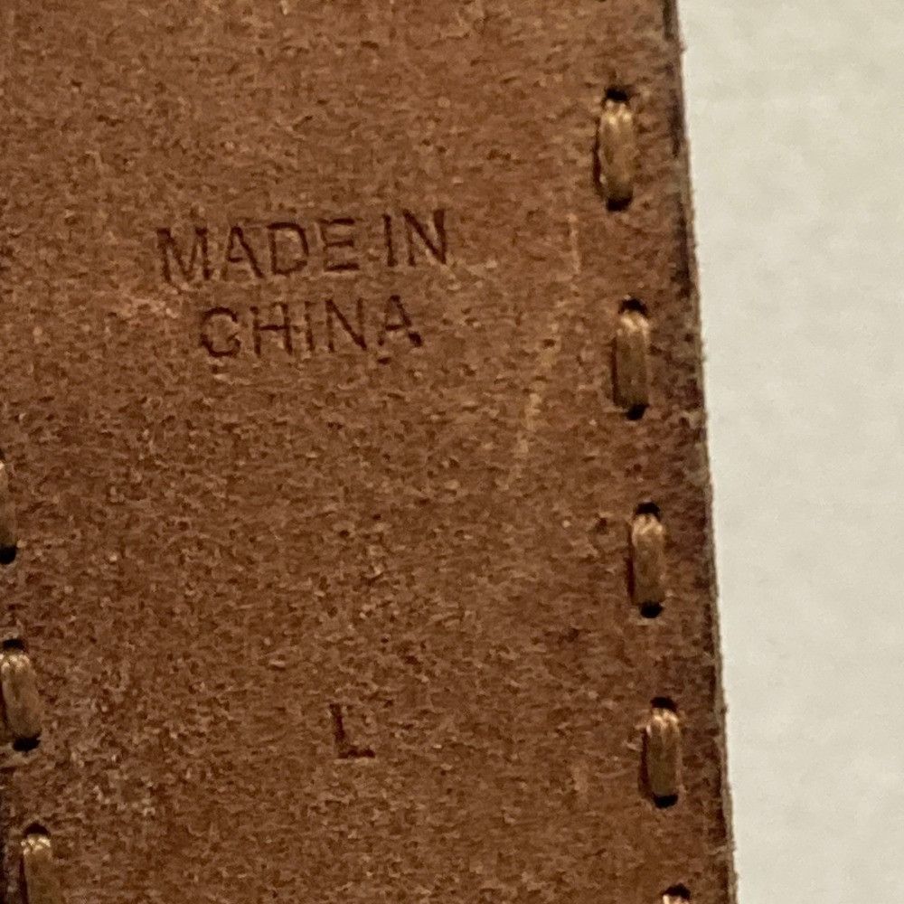 Ralph Lauren Ralph Lauren Lauren Ralph Lauren Carved Leather Belt Leather Belt DUTY FREE for USA Size ONE SIZE - 8 Thumbnail