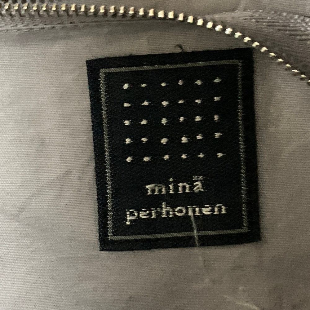 mina perhonen Mina Perhonen mina perhonen LIFE cotton linen canvas shoulder bag Textile Shoulder Bag DUTY FREE for USA Size ONE SIZE - 7 Thumbnail