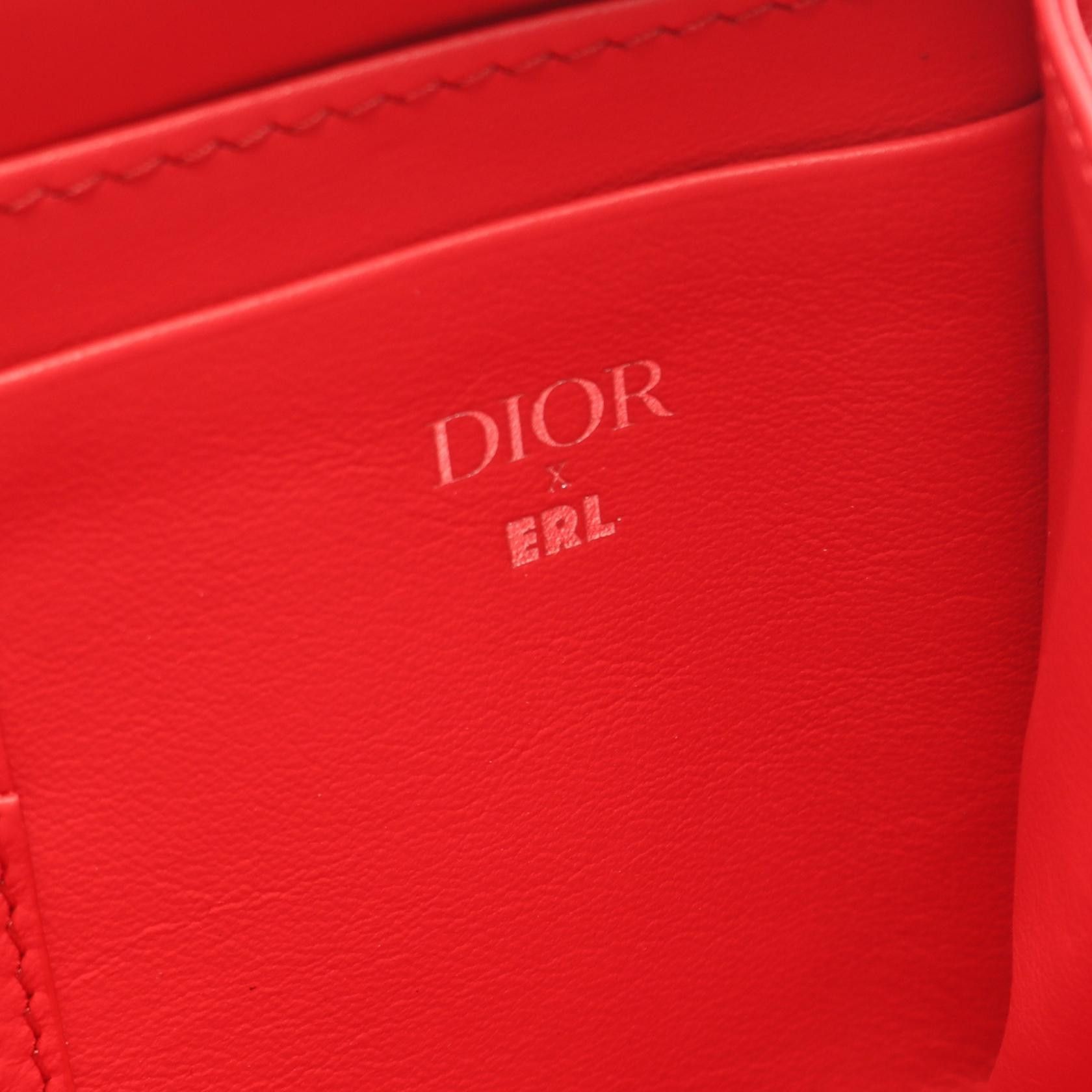 Dior Dior Dior ChristianDior × ERL Mirage Nylon Leather Shoulder Bag Textile Shoulder Bag 2ESBC119RAY DUTY FREE for USA Size ONE SIZE - 4 Thumbnail