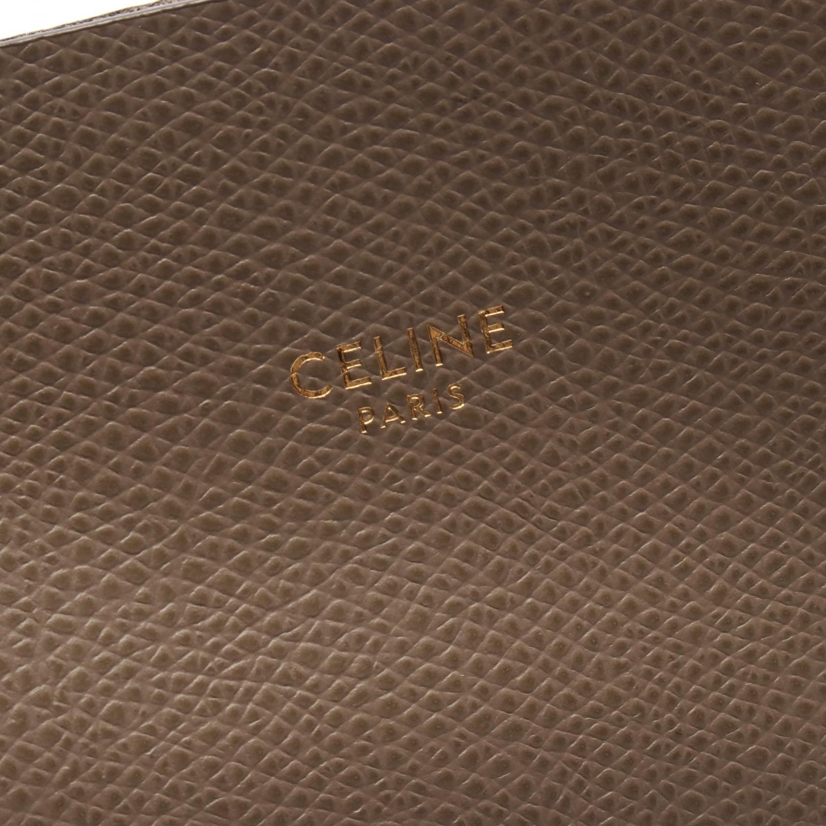 Celine Celine CELINE Vertical Small Cabas Leather Tote Bag Leather Tote Bag DUTY FREE for USA Size ONE SIZE - 4 Thumbnail