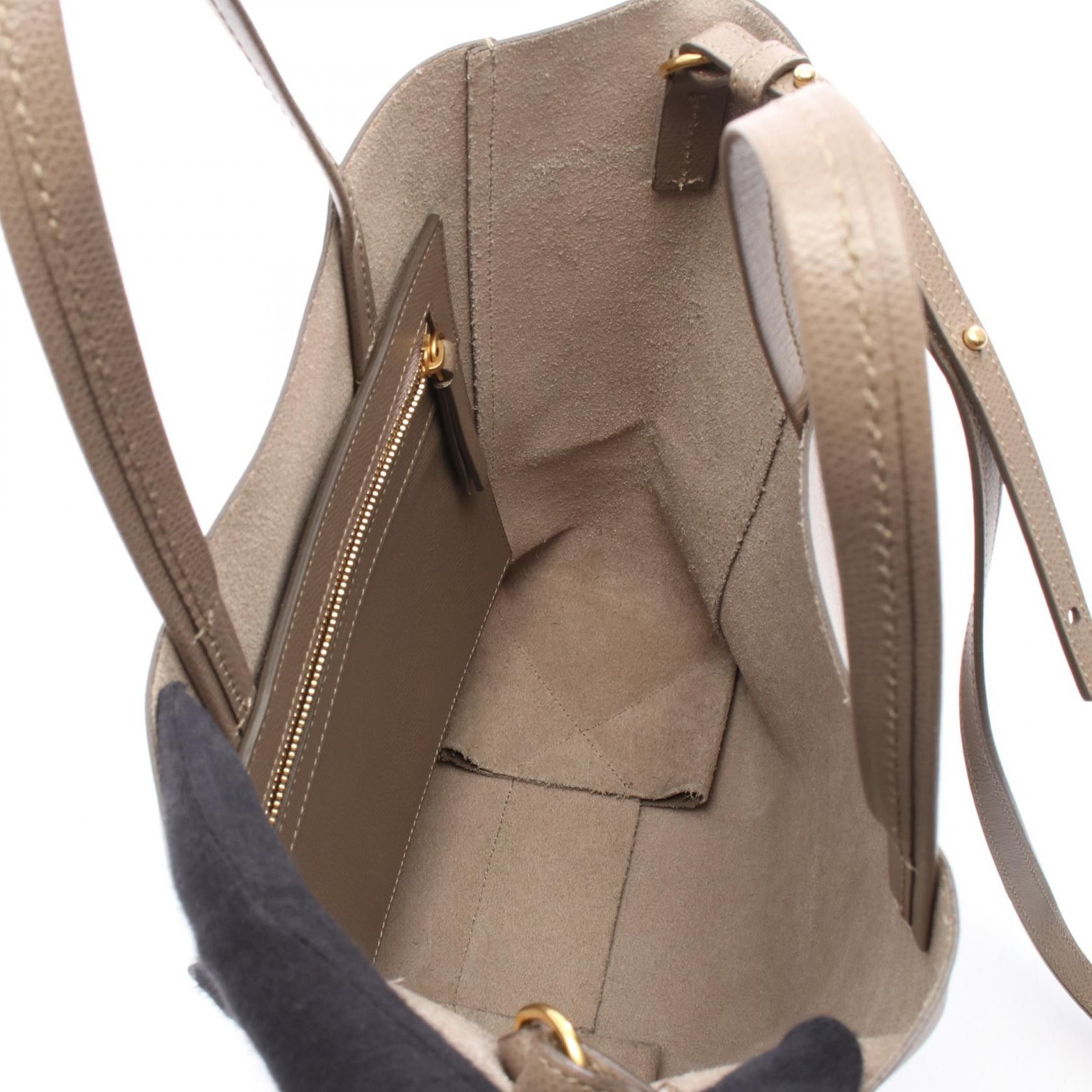 Celine Celine CELINE Vertical Small Cabas Leather Tote Bag Leather Tote Bag DUTY FREE for USA Size ONE SIZE - 3 Thumbnail