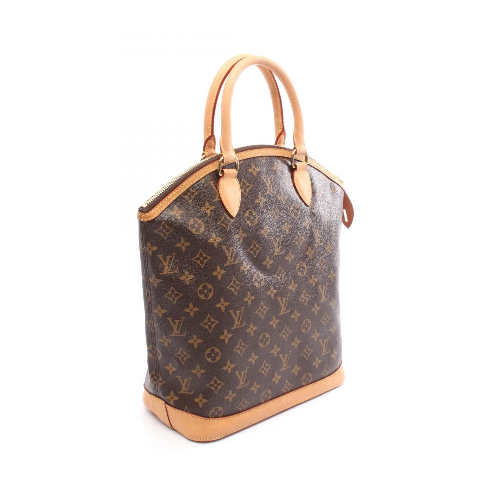 Louis Vuitton Louis Vuitton Louis Vuitton Lockit Vertical Monogram Handbag Textile Handbag M40103 DUTY FREE for USA Size ONE SIZE - 2 Thumbnail
