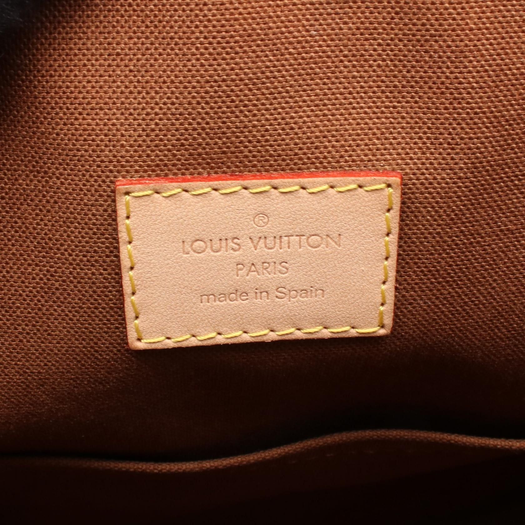 Louis Vuitton Louis Vuitton Louis Vuitton Lockit Vertical Monogram Handbag Textile Handbag M40103 DUTY FREE for USA Size ONE SIZE - 4 Thumbnail