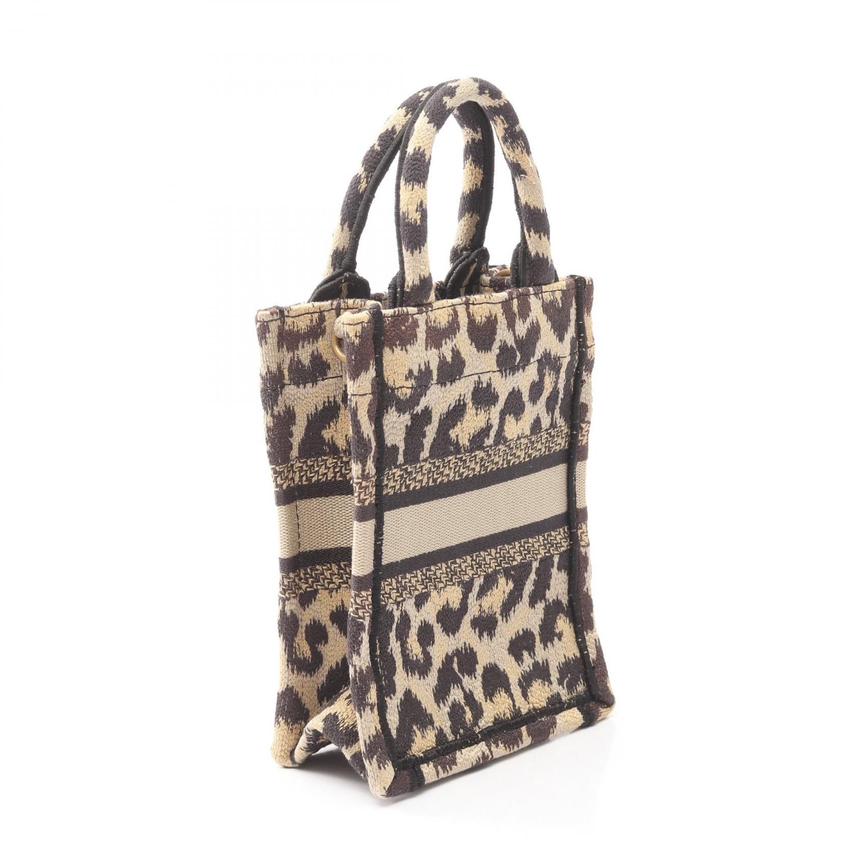 Dior Dior Dior BOOK TOTE Canvas Shoulder Bag Textile Handbag S5555CRHM DUTY FREE for USA Size ONE SIZE - 2 Thumbnail