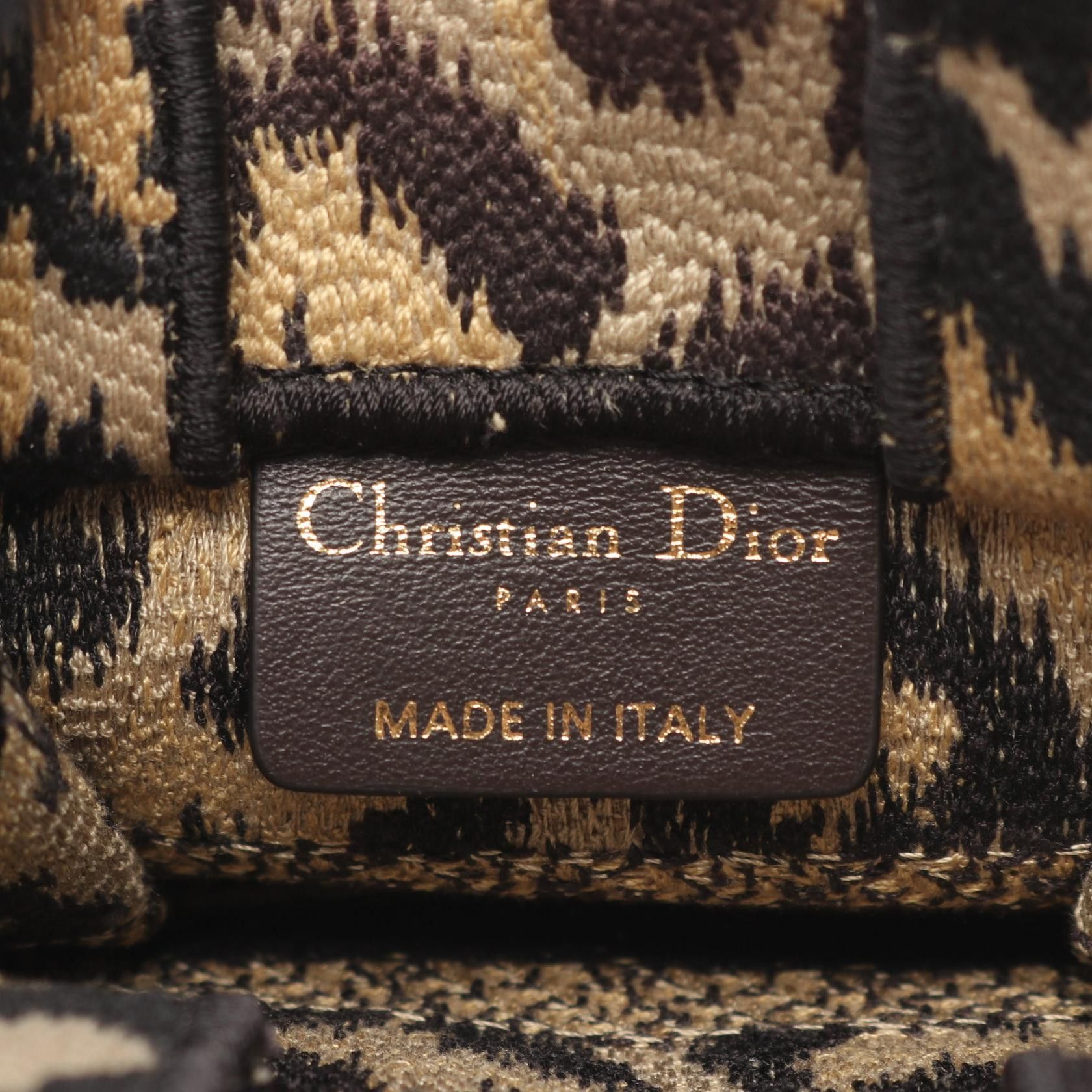 Dior Dior Dior BOOK TOTE Canvas Shoulder Bag Textile Handbag S5555CRHM DUTY FREE for USA Size ONE SIZE - 4 Thumbnail