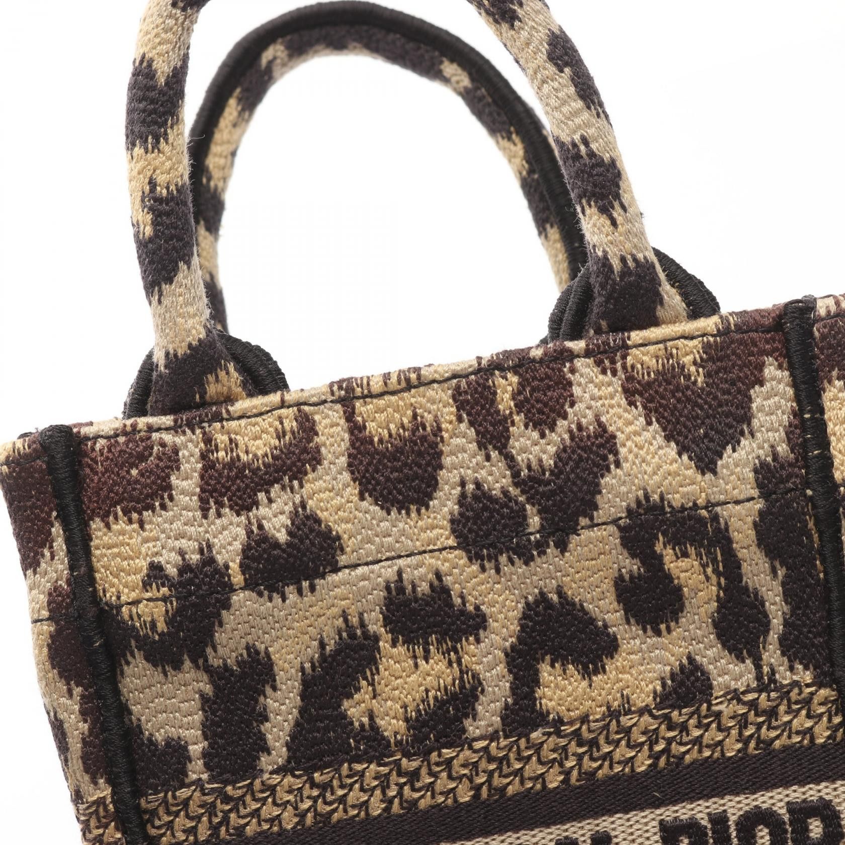 Dior Dior Dior BOOK TOTE Canvas Shoulder Bag Textile Handbag S5555CRHM DUTY FREE for USA Size ONE SIZE - 5 Thumbnail