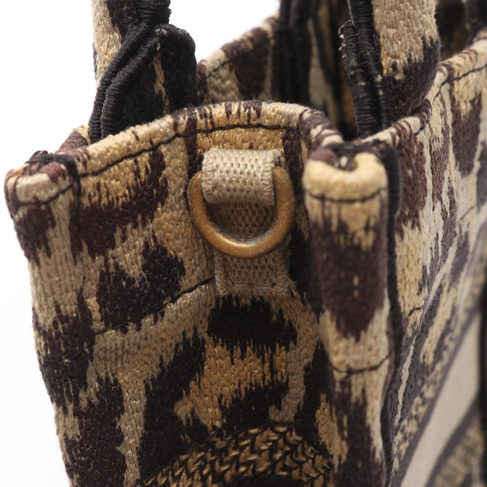 Dior Dior Dior BOOK TOTE Canvas Shoulder Bag Textile Handbag S5555CRHM DUTY FREE for USA Size ONE SIZE - 9 Thumbnail