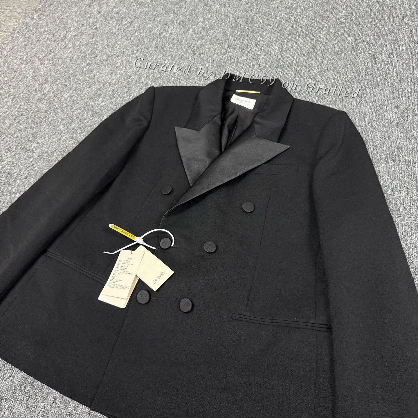 Saint Laurent Paris Saint Laurent Double-Breasted Women's Blazer 42 Size M / US 6-8 / IT 42-44 - 4 Thumbnail