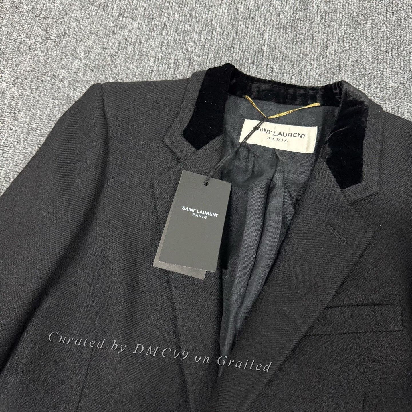 Saint Laurent Paris Saint Laurent SLP Mid-Length Blazer Size 38 Size S / US 4 / IT 40 - 5 Thumbnail