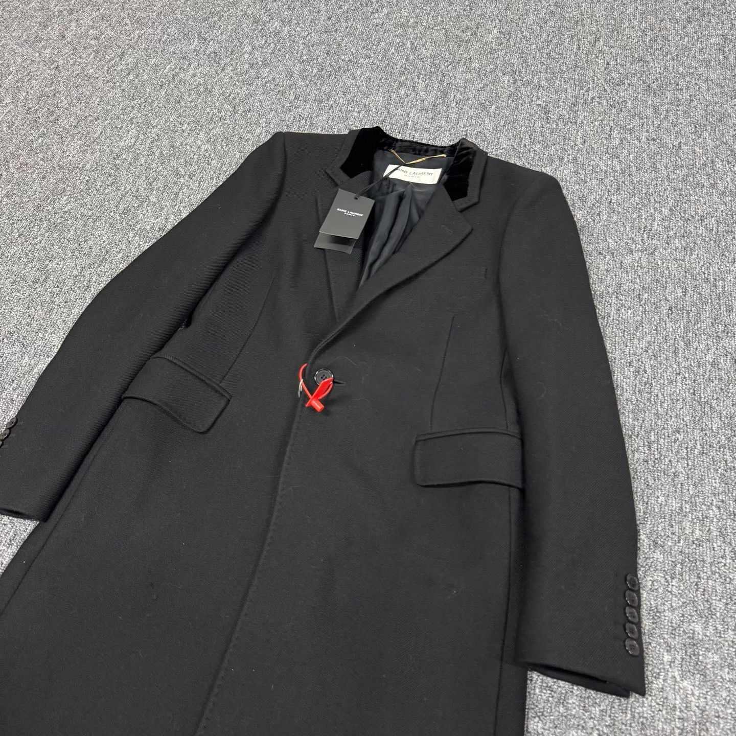 Saint Laurent Paris Saint Laurent SLP Mid-Length Blazer Size 38 Size S / US 4 / IT 40 - 4 Thumbnail
