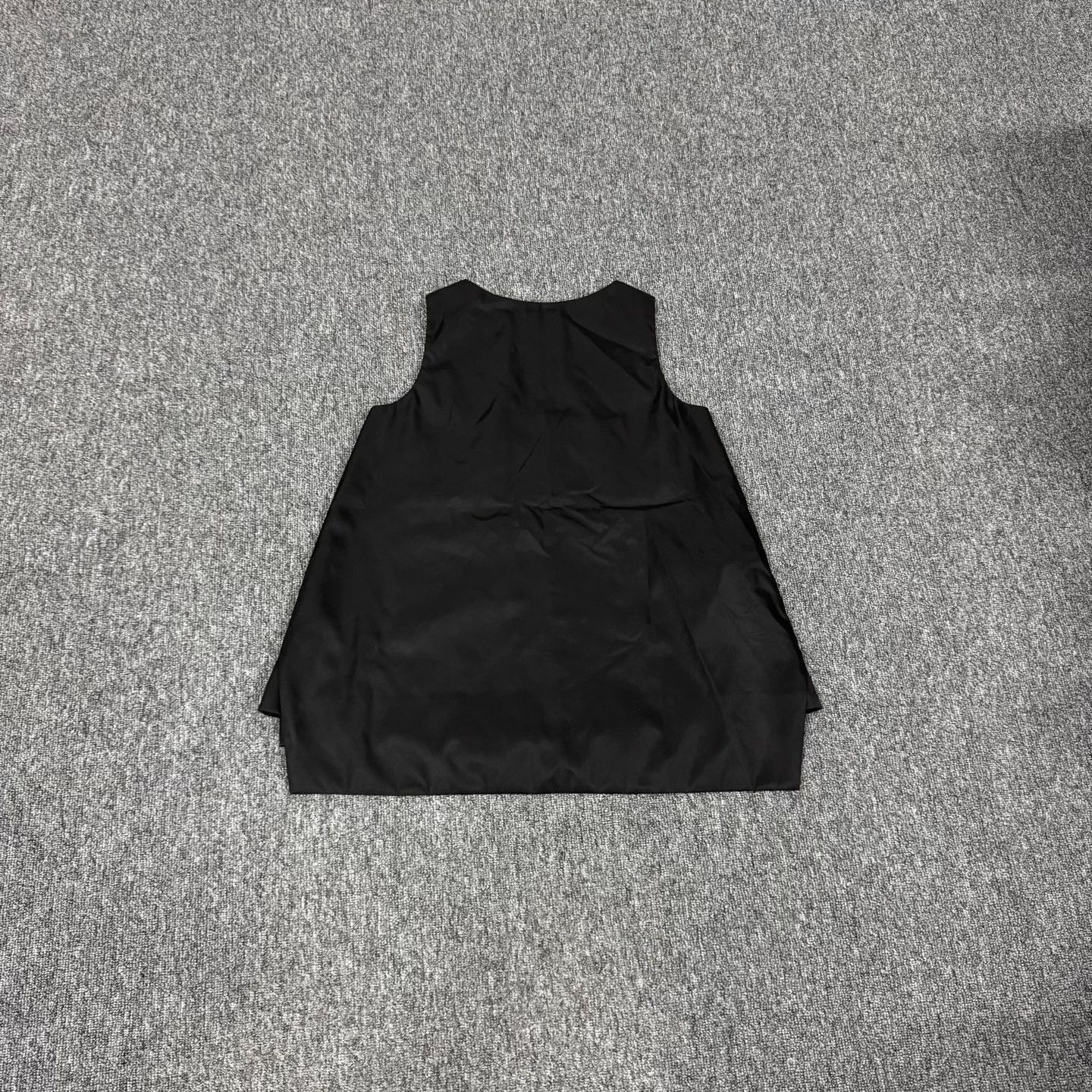 Prada Prada Black Triangle Logo Nylon Sleeveless Top Size US S / EU 44-46 / 1 - 2 Thumbnail