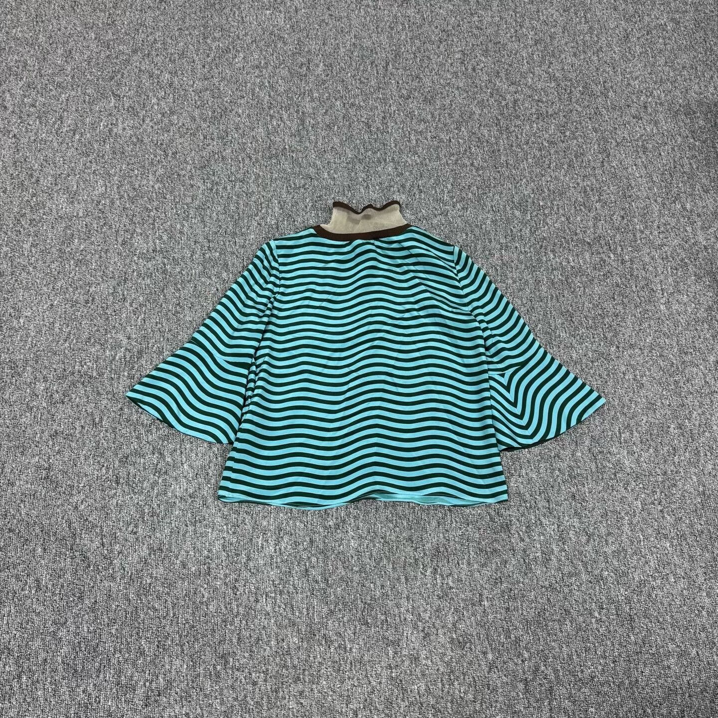Fendi Fendi Striped Flared Sleeve Knit Top Size M / US 6-8 / IT 42-44 - 2 Thumbnail